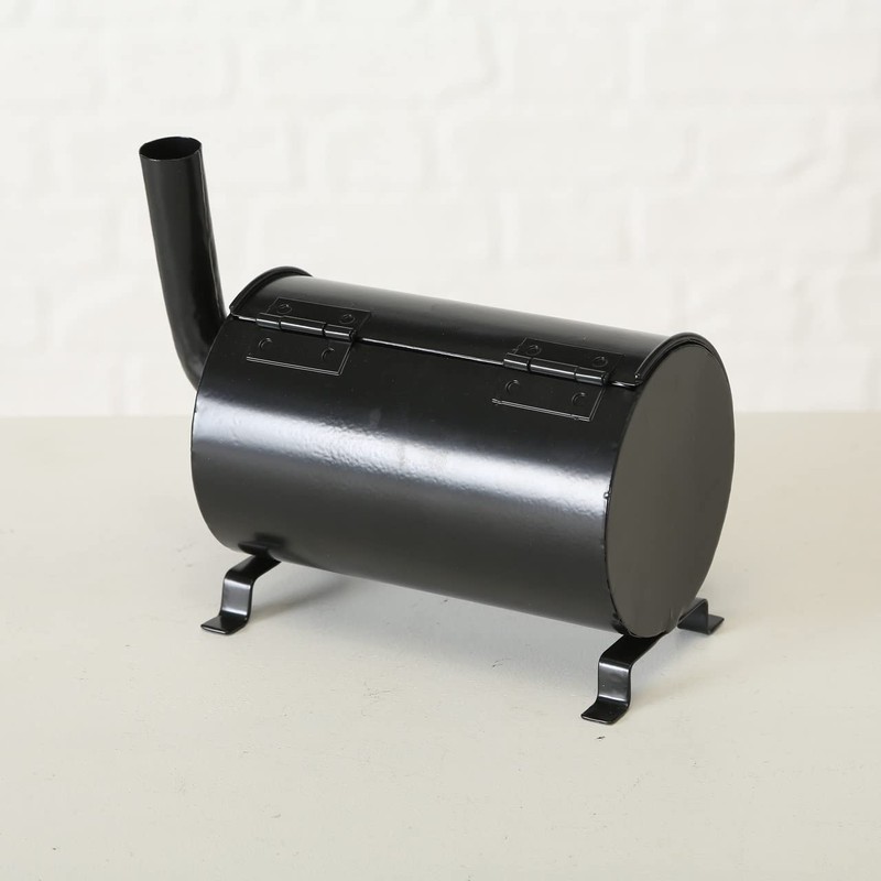 Ashtray Smoker Storm Ashtray Iron Black L 20 cm