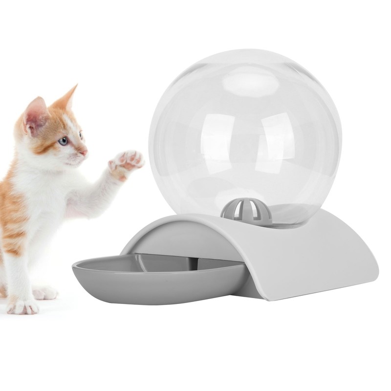 2.8L Pet Gravity Waterer Dispenser Automatic Water Drinking Fountain for