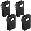 Kingdder 4 Pcs Garage Door Remote 8 Dip Switch Compatible
