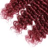 GLSMOSNW 26 28 30 Inch Ombre Deep Wave Bundles Human