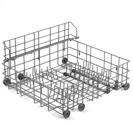 W10139223 Dishwasher Lower Rack Replacement Parts for Whirlpool Maytag Dishwasher Rack Lower Basket Shelf Jenn-air Amana MDBD820AWW MDB6650AWW JDB8910AWS Bottom Dishrack Basket Assembly 1 Pack