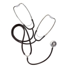 Labtron Teaching Stethoscope, Black, Student and Medical Assistant Accessories, 540