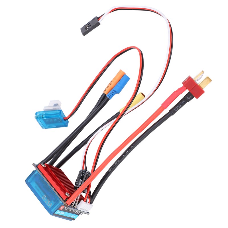 25A RC Brushless Electronic Speed Controller ESC for 1/14 1/16