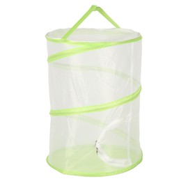 Zerodis Jaula para Hábitat de Mariposas, Jaula de Malla para Mariposas, Jaula de Malla para Insectos Plegable Gigante, Recinto Portátil Transparente para Hábitat de Mariposas con (M