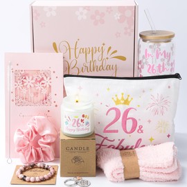 Splendest 26TH Birthday Gifts Ideas For Women,26TH Birthday Gifts For Her,Best Presents For 26 Year Old Girls,26 Years Old Birthday Decorations For Best Friends Female Daughter Sister Her Girlfriend