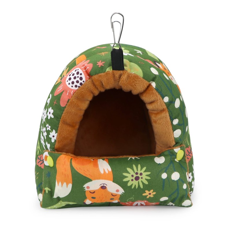 Wontee Bird Nest House Winter Warm Snuggle Hut Bird Bed