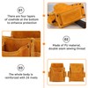 HERCHR Bag Tool Pouch Leather Electrician Tool Bag Multifunction Ale