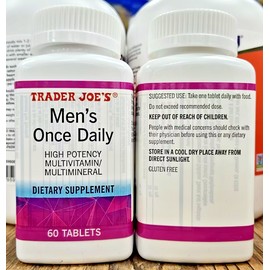 Trader Joe's Men’s Once Daily High Potency Multivitamin/M