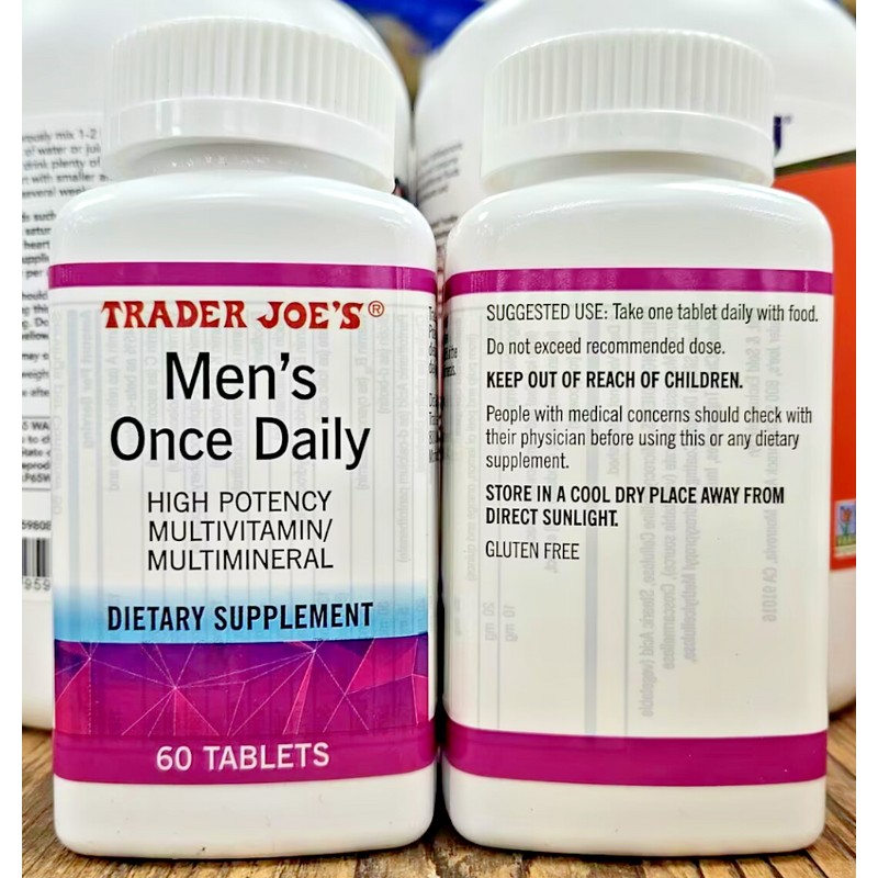 Trader Joe's Men’s Once Daily High Potency Multivitamin/M