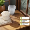 5-Pack 160ml Transparent Rice Measuring Cups | Clear ML/Cup Markings