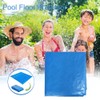 ZAYMDO Pool Groundsheet, Pool Ground Cloth, Foldable Swimming Pool Floor