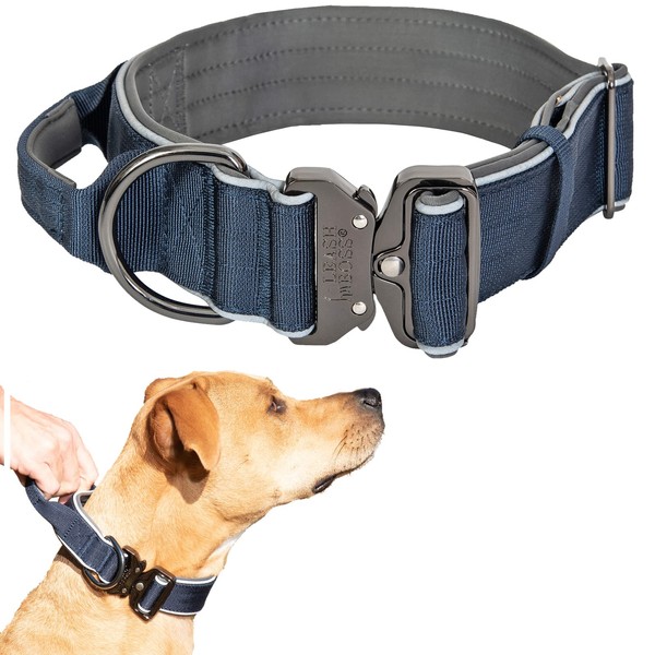 Leash Boss Tactical Dog Collar - Dog Collar with Handle