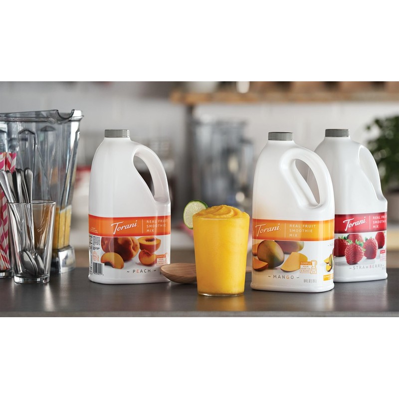 Torani Real Fruit Smoothie Mix, Mango, 64 Ounce