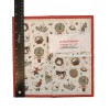 Twelve 12 Days Christmas Paper COCKTAIL Napkins for Oyster Shell
