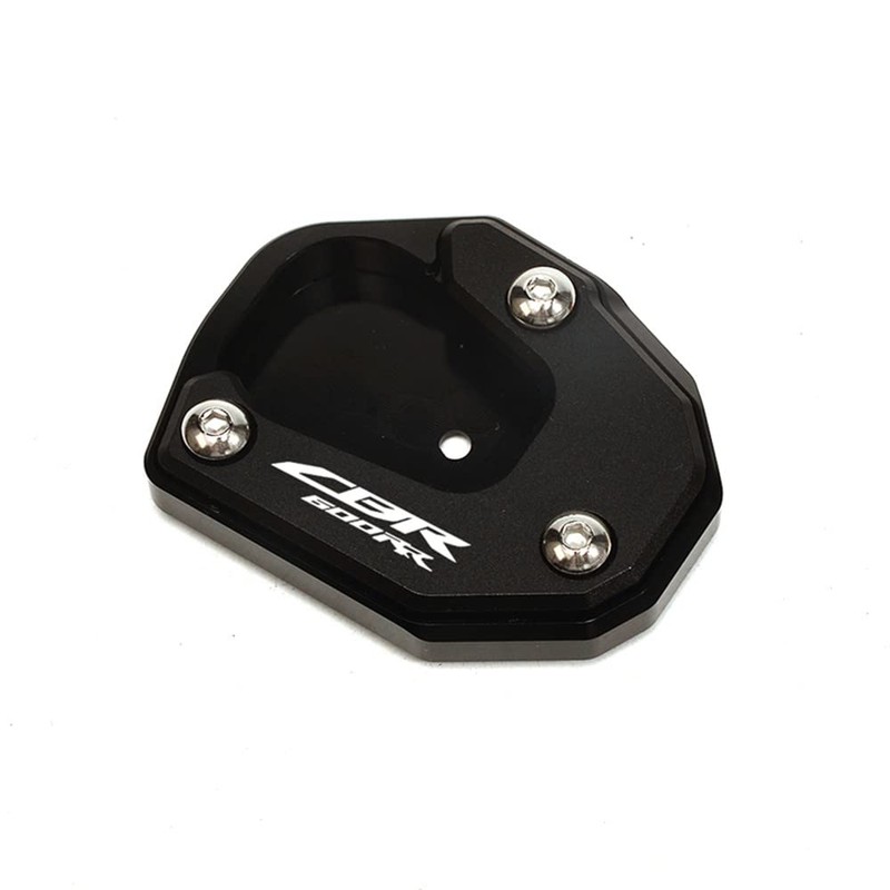 CBR600RR 2007-2022 Motorcycle Side Stand Kickstand Plate Pad End Red