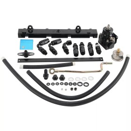 Unbranded K Series Tucked K Swap Fuel Line System Kit K20 K24 DC2 Civic Acura Integra AN6