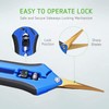 VIVOSUN 3-Pack Gardening Hand Pruner Pruning Shear with Titanium Coated