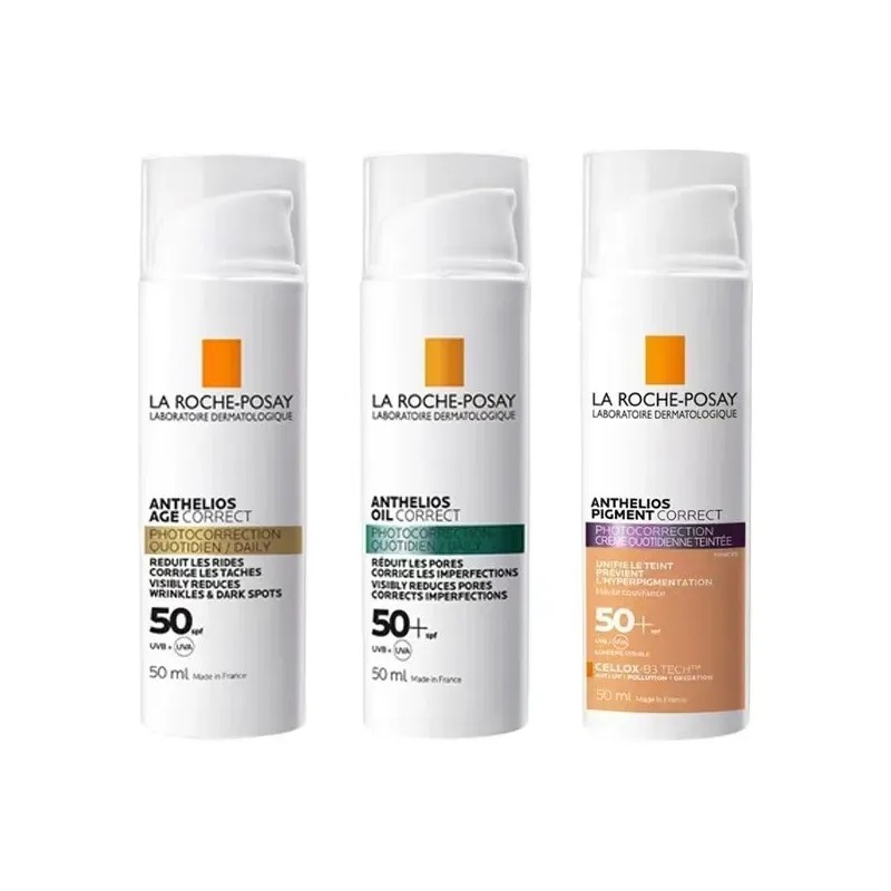 Protector Solar Facial Anthelios Oil Correct Fps 50+ 50 Ml