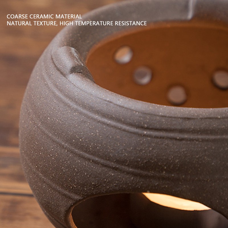 Ceramic Tea Roaster Loose Leaf Tea Warmer Tea Fragrance Roasting