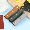 sourcing map 4Pcs Handbag Handle Cover, PU Leather Luggage Handle