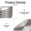 horiznext npt 3/4 stainless steel 304 male thread internal hex
