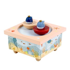 Trousselier 6260412 Kids Whale Dancing Characters Magnetic Music Box Music Box Music Box