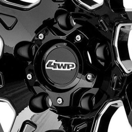 4WP PRODUCT SSERIES 5 ON 5.5 CENTER CAP; GLOSS BLACK