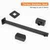 HarJue Shower Arm, Rain Shower Head Extension Extender, With Flange