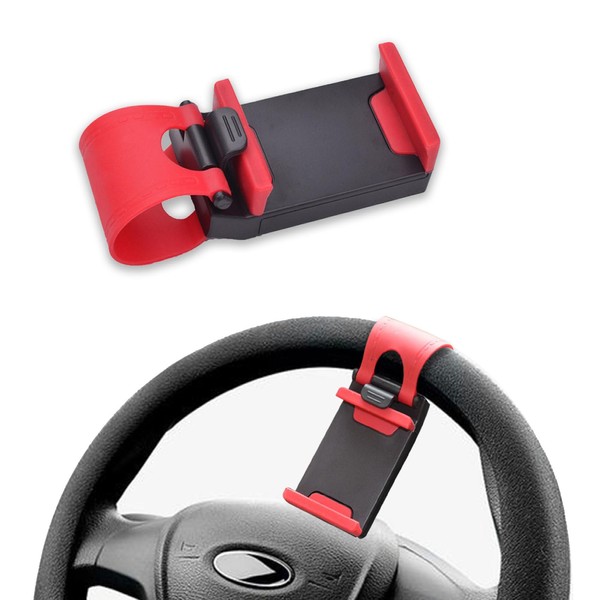 Mearo Car Steering Wheel Phone Mount, Steering Wheel Smartphone Mount,