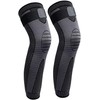 Fundas de Compresión Transpirables 3 Pares para Rodilla y Pantorrilla