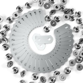 Hybrid Battery Copper Bus Bars & SS Nuts Hardware, (for 34 NiMH Modules)