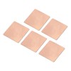 MECCANIXITY Heatsink Copper Sheet Shim, 0.3mm Thickness 20 x 20mm