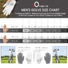 MLT24 Men's Golf Gloves, Set of 6, Suede Faux Leather,