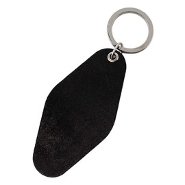 Standard Factory mkr-002 [Genuine Leather] Motel Hotel Maria Leather Key Ring Key Ring Key Chain Cowhide Leather, Black