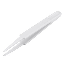 Sourcingmap Soft Plastic Anti-Static Tweezers, Precision Point Tip for Craft DIY Beauty Electronics Repair Tool Beige 93303