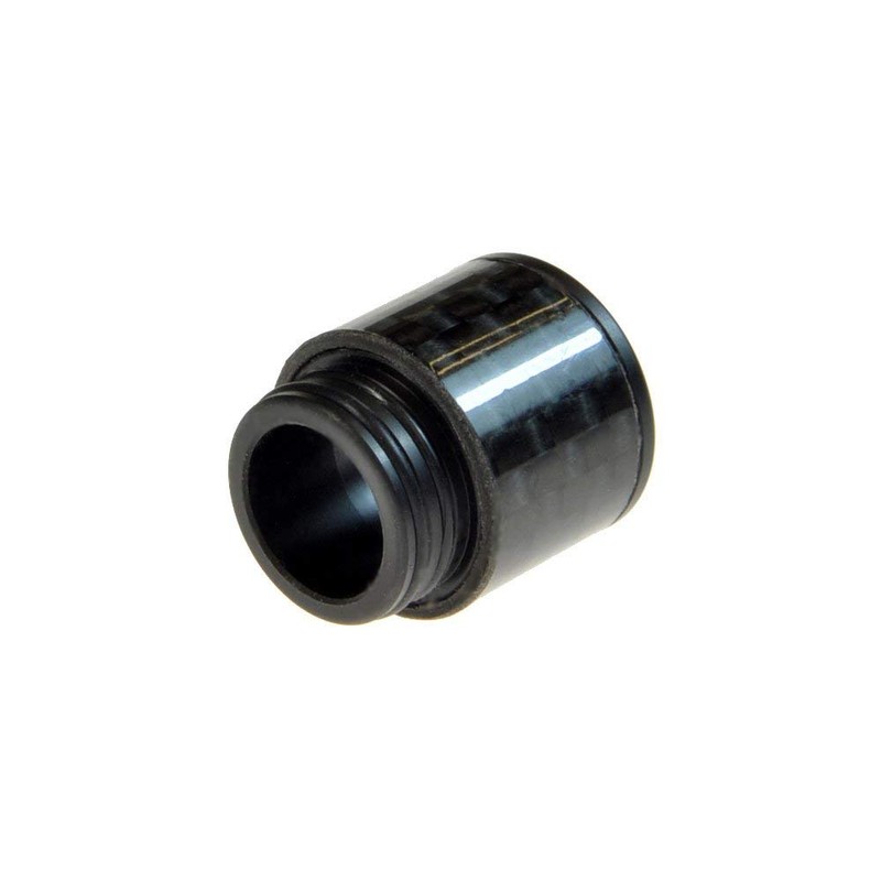 Armerah Top Hat 810 Drip Tip eCig Mouthpiece Short/Wide Carbon/POM