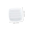 Mipcase Square Vent Cover Louvered for Boats and Rvs Design