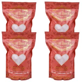 Mom Bomb Candy Cane Bath Soaks: Indulge in 3 lbs of Serenity for Baths, Showers, and Foot Treatments