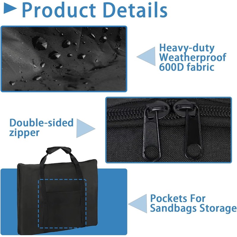 Rilime Griddle Cover for Weber Genesis 300 Series,Flat Top Griddle