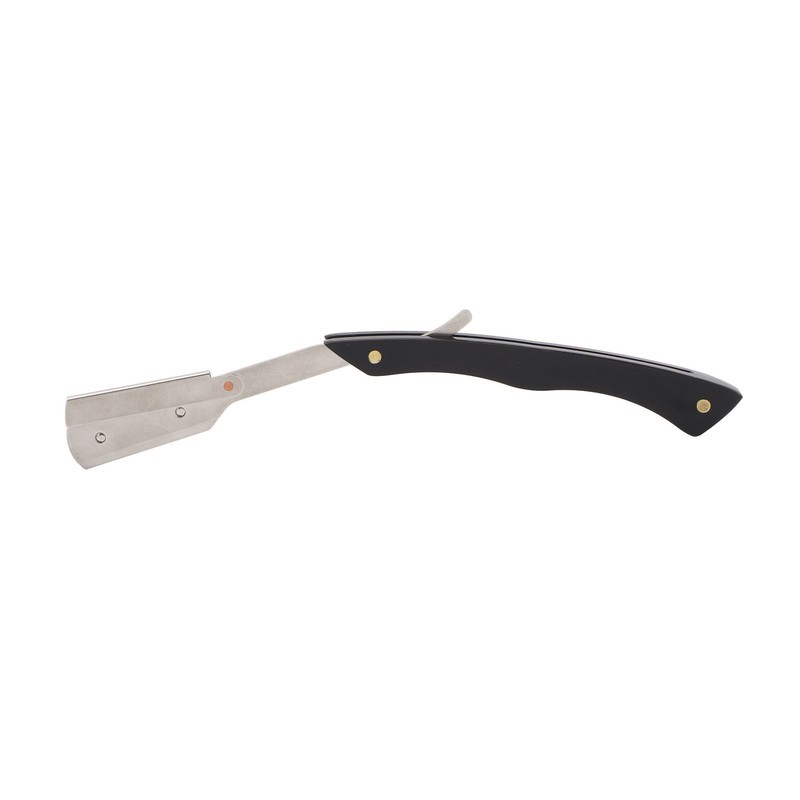 Beard Blade Holder Stainless Steel Foldable Manual Barber Straight Edge