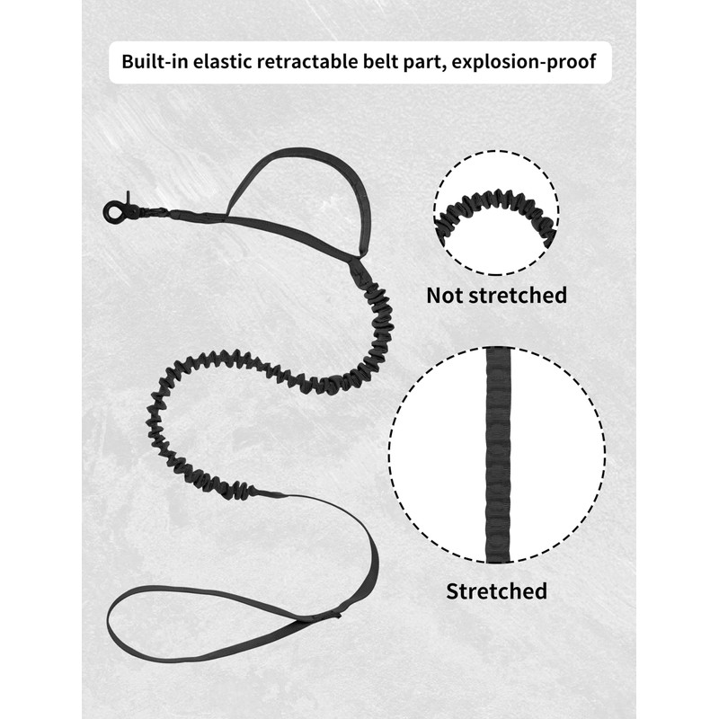 Dog Bungee Leash No Pull, Heavy Duty Dogs Bungee Lead