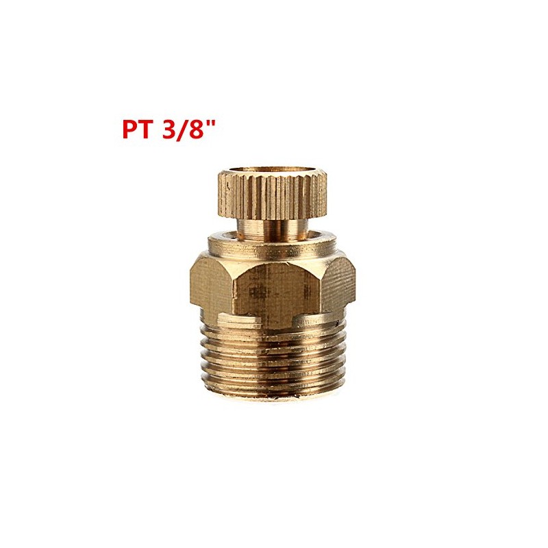 Honfitat Pt 1/2 3/8 1/4" Brass Drain Valve Air Compressor