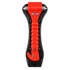 Car Safety Hammer for Emergency Escape – 2-in-1 Window Breaker & Seat Belt Cutter for Vehicle Emergency Preparedness