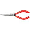 KNIPEX クニペックス 45°先曲ニードルノーズプライヤー 平口 プラスティックコーティングハンドル 3121-160