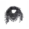 FSSTUD Elegant Women Ladies Soft Lace Hollow Tassel Scarves Triangle