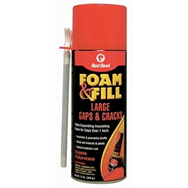 Red Devil 0909 12 Oz Polyurethane Foam & Fill Large Gaps & Cracks Expanding Sealant