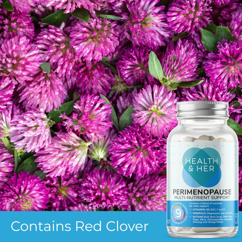 Health & Her Perimenopause Tablets for Women - Daily Support