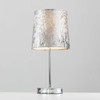 MiniSun MiniSun | Modern Polished Chrome Table Lamp with a
