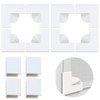Magnetic Window Screen Corners Accessories Kit, 8 Reinforced Corners Handles