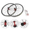 BJTDLLX 700C Road Bike Wheel, Double-layer Aluminium Alloy Wheels C/V